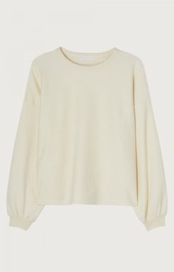 New American Vintage Sweat Femme Bobypark Ecru