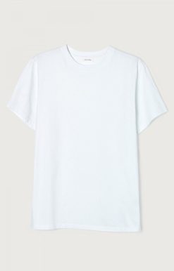 Wholesale American Vintage T-Shirt Homme Fizvalley Blanc