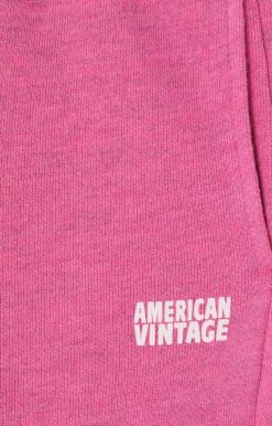 Best American Vintage Jogging Femme Doven Fuchsia Surteint