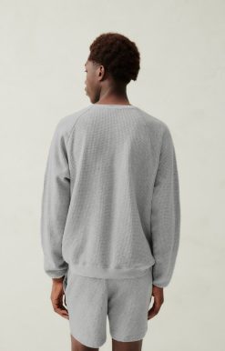 Online American Vintage Sweat Homme Koukoubay Gris Chine