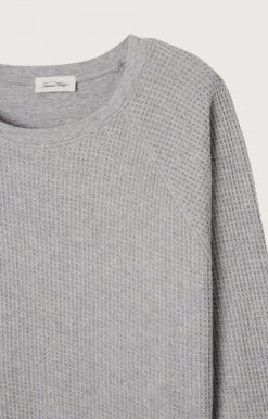 Online American Vintage Sweat Homme Koukoubay Gris Chine