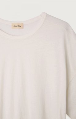 Online American Vintage T-Shirt Homme Gamipy Blanc