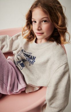 Wholesale American Vintage Sweat Enfant Kodytown Mildred Polaire Chine