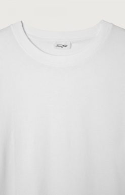 Clearance American Vintage T-Shirt Homme Vupaville Blanc