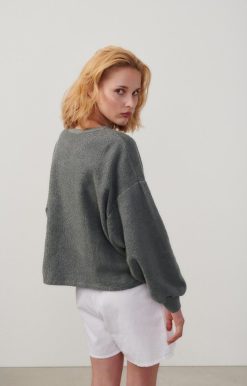 New American Vintage Sweat Femme Bobypark Metal