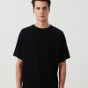 New American Vintage T-Shirt Homme Bysapick Noir