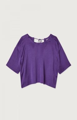 Wholesale American Vintage Top Femme Widland Neon Purple