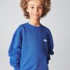 Best American Vintage Sweat Enfant Doven Bleu Roi Surteint