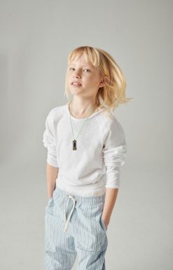 Online American Vintage T-Shirt Enfant Sonoma Blanc