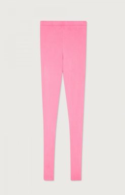 New American Vintage Legging Femme Zelym Rose Fluo