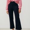 Best American Vintage Pantalon Femme Pukstreet Navy