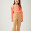 Clearance American Vintage T-Shirt Enfant Sonoma Orange Fluo