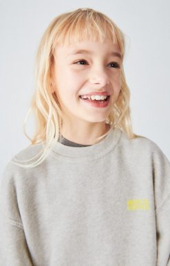 Clearance American Vintage Sweat Enfant Kodytown Polaire Chine