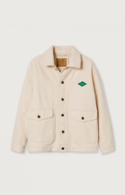 Hot American Vintage Veste Enfant Spywood Ecru