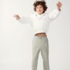 New American Vintage Jogging Enfant Ruzy Gris Clair Chine