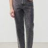 New American Vintage Jean Droit Homme Yopday Grey Salt And Pepper