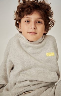 Clearance American Vintage Sweat Enfant Kodytown Polaire Chine