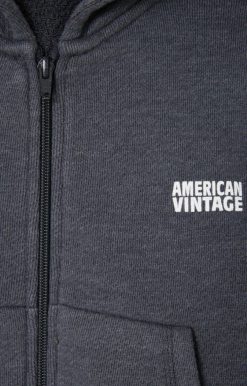 Clearance American Vintage Sweat Enfant Doven Carbone Surteint