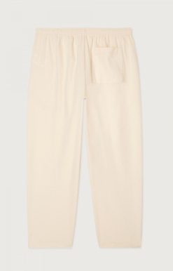 Clearance American Vintage Pantalon Homme Tirabay Ecru