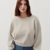 Best American Vintage Sweat Femme Yatcastle Gris Chine