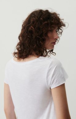 Online American Vintage T-Shirt Femme Jacksonville Blanc