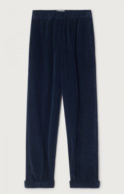 Hot American Vintage Pantalon Femme Padow Navy