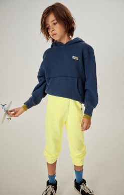 Hot American Vintage Jogging Enfant Izubird Jaune Fluo