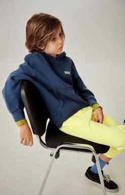 Hot American Vintage Jogging Enfant Izubird Jaune Fluo