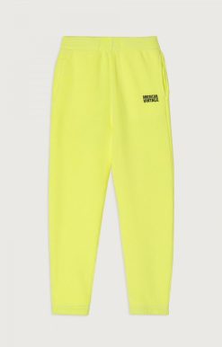 Hot American Vintage Jogging Enfant Izubird Jaune Fluo