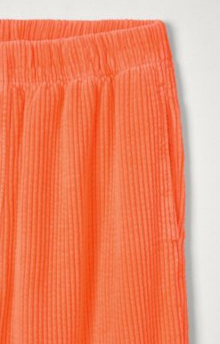 Best American Vintage Pantalon Femme Padow Orange Fluo