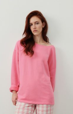 Online American Vintage Sweat Femme Hapylife Bubble Gum Vintage