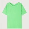 Clearance American Vintage T-Shirt Femme Pymaz Absinthe Fluo