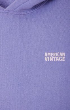 New American Vintage Sweat Femme Izubird Iris Vintage