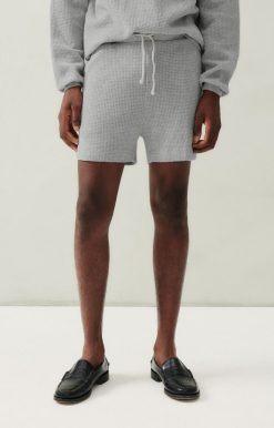 New American Vintage Short Homme Koukoubay Gris Chine