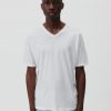 Wholesale American Vintage T-Shirt Homme Devon Blanc