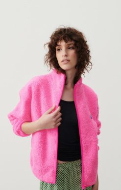 Clearance American Vintage Veste Femme Hoktown Pink Acid Chine