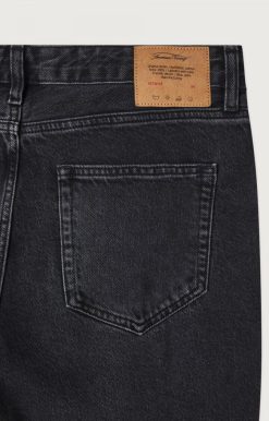 Hot American Vintage Jean Carrot Homme Yopday Black Poivre Et Sel