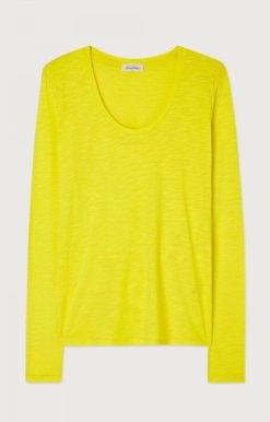 Clearance American Vintage T-Shirt Femme Jacksonville Citron Vintage