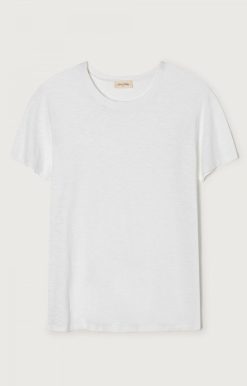 Clearance American Vintage T-Shirt Homme Bysapick Blanc