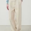 Wholesale American Vintage Pantalon Femme Tineborow Ecru