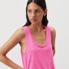 Wholesale American Vintage Debardeur Femme Jacksonville Rose Fluo