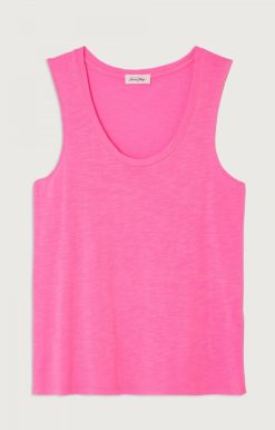 Wholesale American Vintage Debardeur Femme Jacksonville Rose Fluo