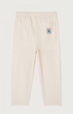 Clearance American Vintage Pantalon Enfant Tirabay Ecru