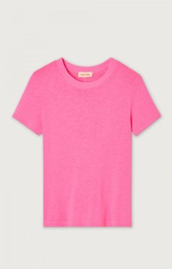 Hot American Vintage T-Shirt Femme Sonoma Pink Acide Fluo