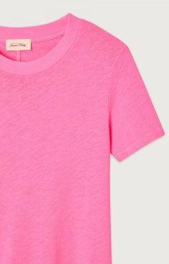 Hot American Vintage T-Shirt Femme Sonoma Pink Acide Fluo