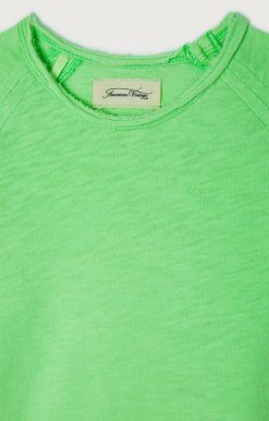 Hot American Vintage T-Shirt Enfant Sonoma Perruche Fluo