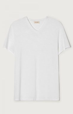 Hot American Vintage T-Shirt Homme Bysapick Blanc