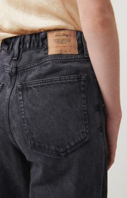 Online American Vintage Jean Big Carrot Femme Yopday Black Poivre Et Sel