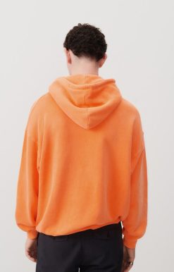 Wholesale American Vintage Sweat Homme Izubird Nefle Fluo