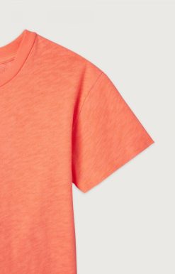 Hot American Vintage T-Shirt Enfant Sonoma Orange Fluo